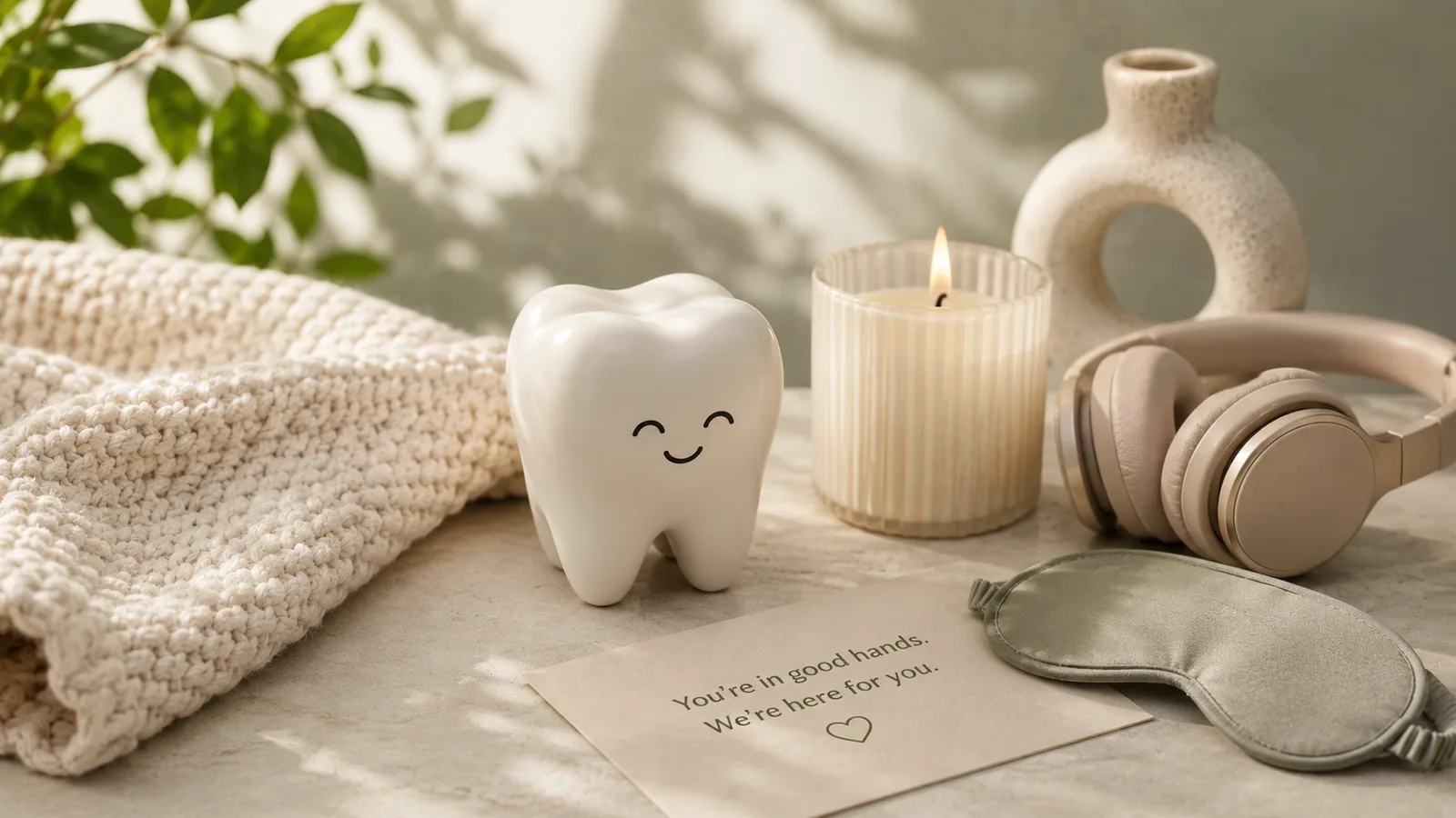 MDRN Dental Studio educational image for Dental Anxiety at the Dentist: Small Comfort Details That Make Visits Easier