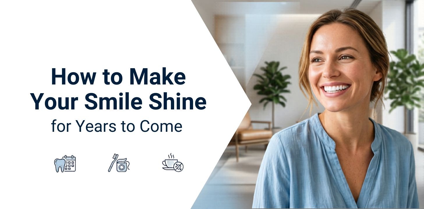Maintaining cosmetic dental treatment results